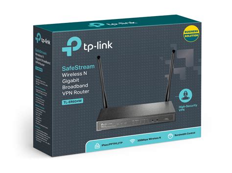 TL ER604W SafeStream Wireless N Gigabit Broadband VPN Router TP