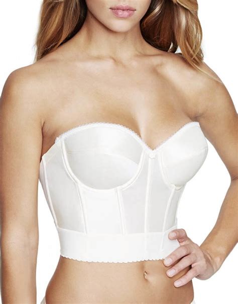 Bridal Strapless Low Back Bustier Dominique