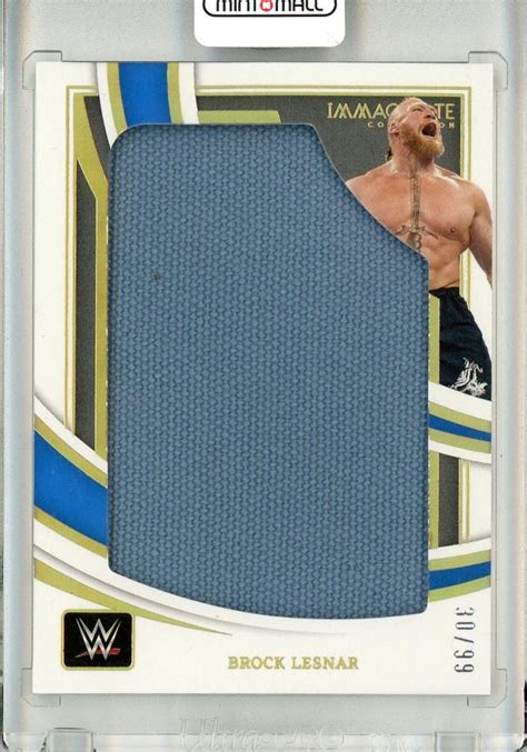 ミントモール MINT 池袋店 2022 Panini IMMACULATE COLLECTION WWE Brock Lesnar