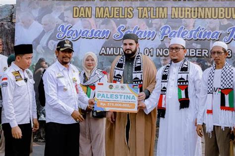 Relawan Hsu Kumpulkan Rp Juta Dalam Galang Dana Peduli Palestina