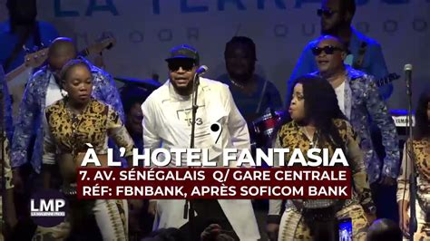 Concert JB Mpiana Papa cherie à Hôtel Fantasia YouTube