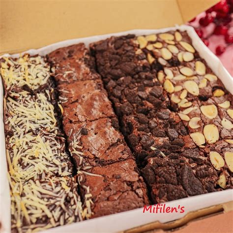 Jual Brownies Bites 20 X 20 Cm Fudgy Brownie Mini Brownies Brownies