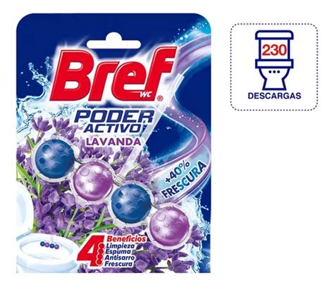 Canastilla Para Baño Bref Wc Poder Activo Lavanda 50g MercadoLibre