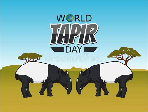 World Tapir Day 27th April Ministry Of Wildlife And Forest