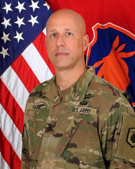 Command Sgt Maj Todd Kaim U S Army Reserve Article View