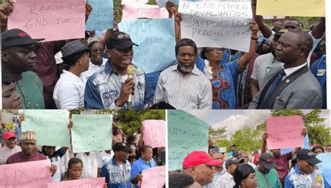 Ondo Workers Protest Against Economic Hardship High Cost Of Living