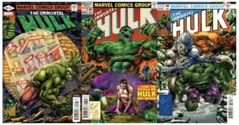 Immortal Hulk Joe Bennett Homage Variant Cover Set Lot