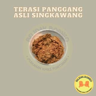 Jual Terasi Panggang Cap Pak Nen Asli Singkawang 150 Gr Shopee Indonesia