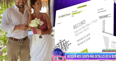 Tilsa Lozano Cuáles son los lujosos regalos que ha pedido para su boda