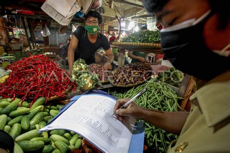 Sidak Pasar Tradisional Antara Foto