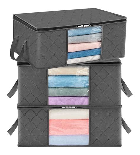 Ripley BOLSAS ORGANIZADOR ROPA CASATUA SET 3 UNIDS ALMACENAMIENTO