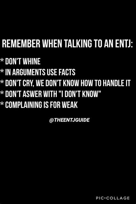 Entj Guide Follow Theentjguide On Instagram Entj Personality Myers