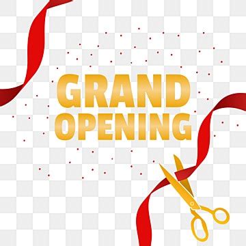 Grand Opening Text PNG Vector PSD And Clipart With Transparent