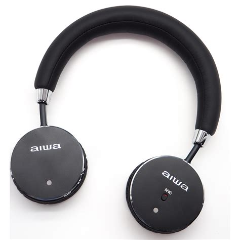 Aiwa HSTBTN 800BK Wireless Over Ear Headphones Black Veli Store