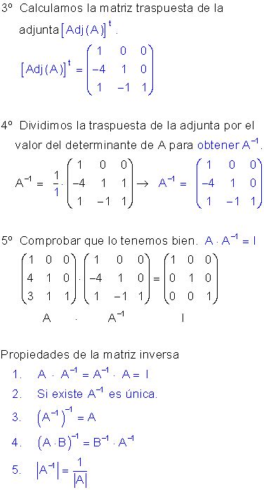 Cómo CALCULAR la matriz INVERSA usando DETERMINANTES Descubra um