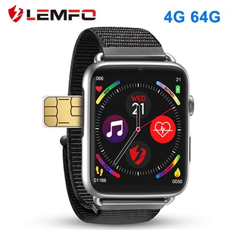 Jual LEMFO LEM10 4G Smart Watch Android 7 GPS WIFI 4GB 64GB 780mah Big