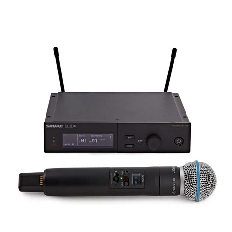 Shure Slxd B K Handheld Wireless Microphone System At Gear Music