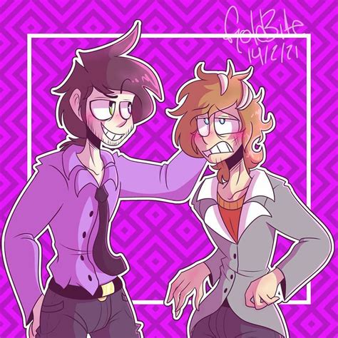 William Afton x Henry Emily Galería Dibujos Fnaf dibujos