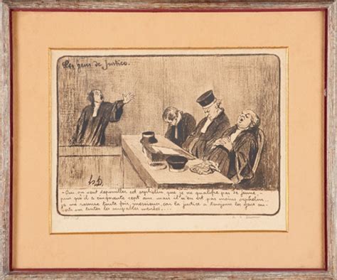 LES GENS DE JUSTICE von Honoré Daumier auf artnet