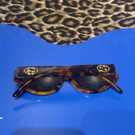 Gucci Tortoise Sunglasses Reservations Only Vintage