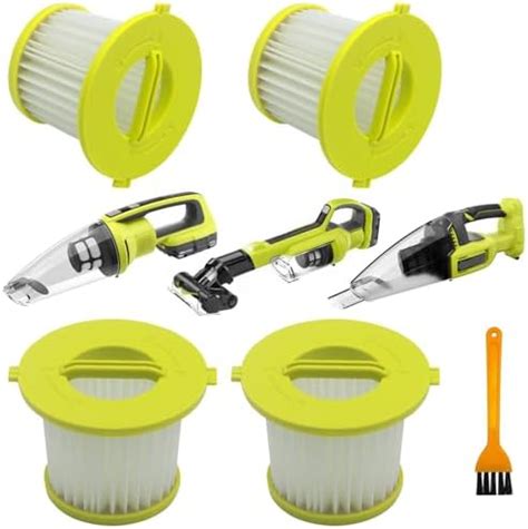 Amazon 4 Pack HEPA Filters Fit Ryobi 18V ONE Hand Vacuum