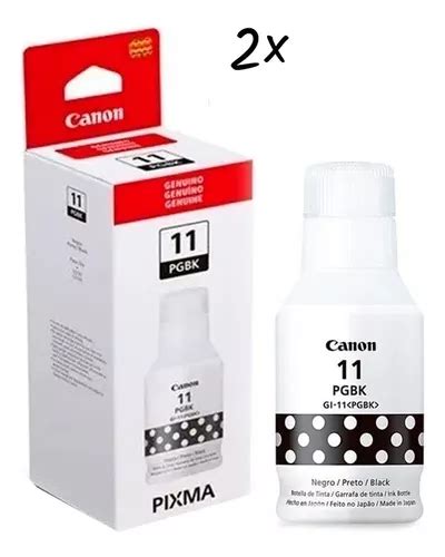 X Tinta Original Canon G G Gi Pgbk Gi Bk Preto Frete Gr Tis