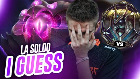 SOLOQ MAIN LA SOLOQ I GUESS VEL KOZ VS NASUS LOL FR YouTube