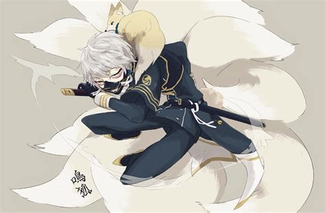 Nakigitsune And Nakigitsune S Fox Touken Ranbu Drawn By Aburi