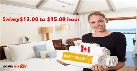 Housekeeping Room Attendant In Canada