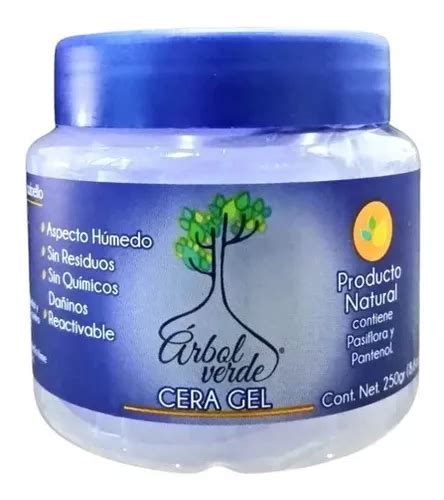 Rbol Verde Cera Gel Pasiflora Y Pantenol Reactivable Gr En Cera Gel