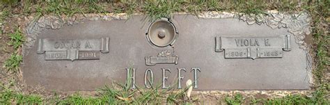 Viola E Weber Hoeft Homenaje De Find A Grave