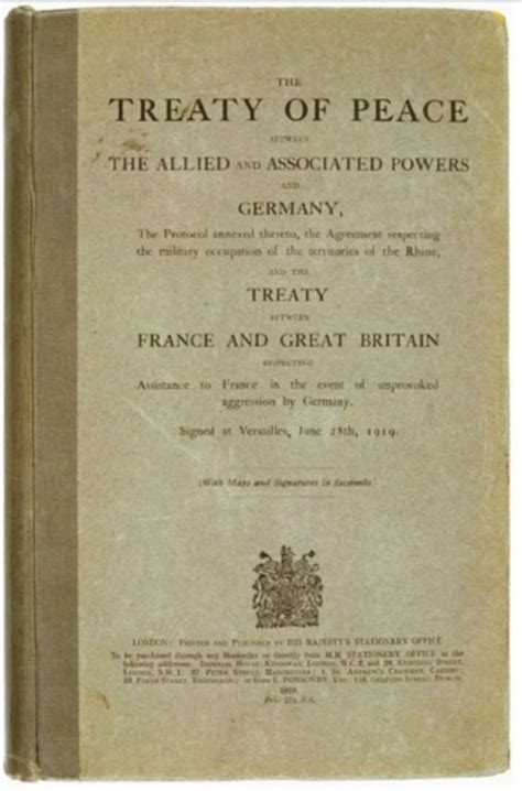 Perjanjian Versailles (1919) - Idsejarah