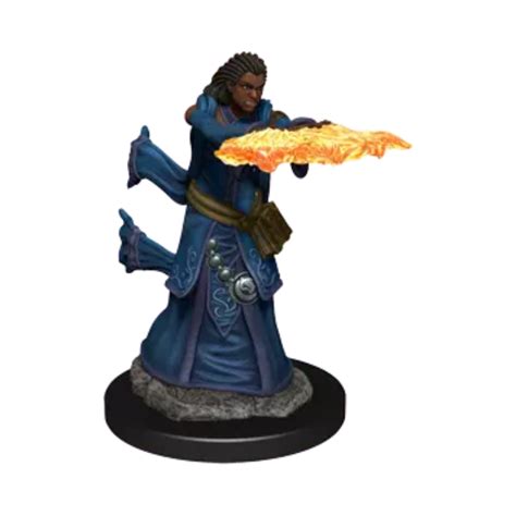 Nolzur S Marvelous Premium Painted Miniatures Human Female Wizard 93034