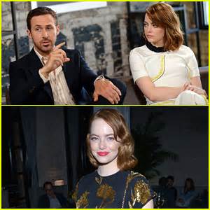 Emma Stone Kicks Off La La Land Toronto Press With Ryan Gosling