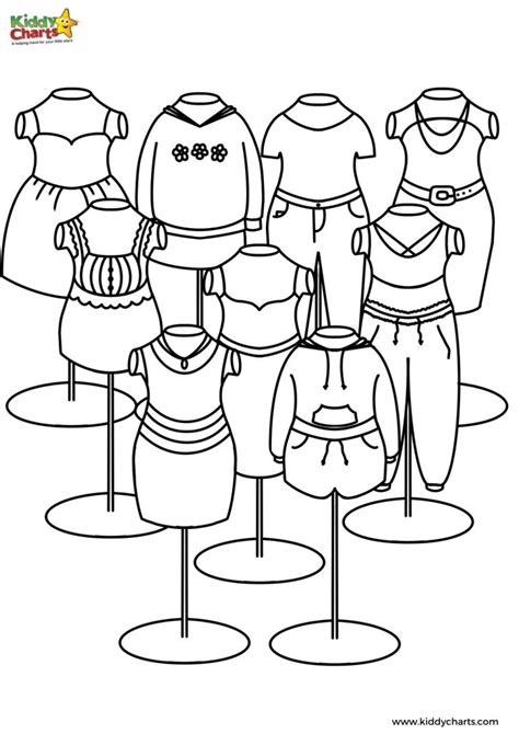 Coloring Pages Clothes