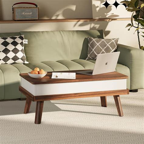 Wade Logan Brierra Lift Top Coffee Table With Storage Reviews Wayfair