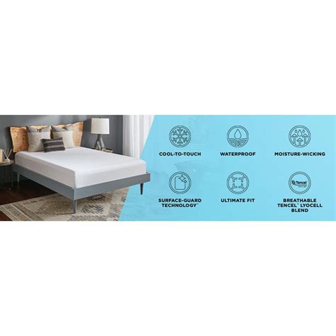 Tempur-Pedic Tempur-Protect Breeze Cooling Twin Mattress Protector | NFM