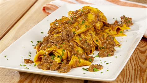 Pappardelle Al Sugo Di Cinghiale Ricette Casa Pappagallo