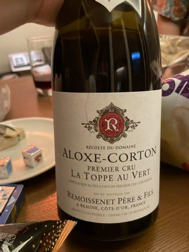 Remoissenet Père Fils Aloxe Corton Premier Cru La Toppe au Vert