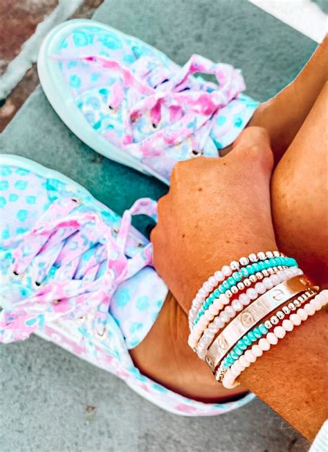 ᴛʜᴇ ʙʀᴀᴄᴇʟᴇᴛs🤩 ᴋᴀɪᴛsᴇᴅɪᴛs Preppy Accessories Preppy Shoes Sneakers Fashion