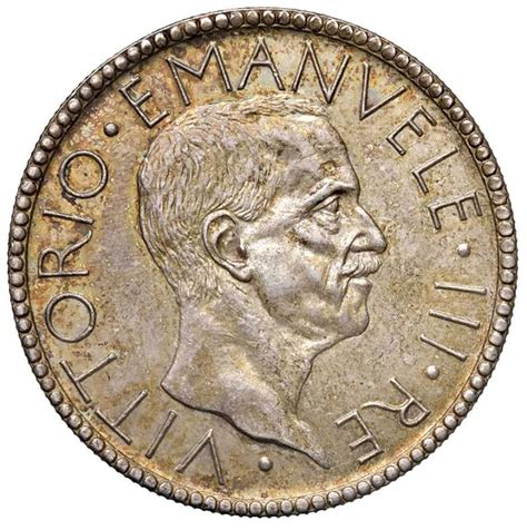 Savoia Vittorio Emanuele Iii Lire Littore Roma