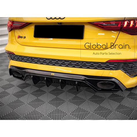 アウディ Rs3 8y リア センター ディフューザー Audi Rs3 8y Rear Dif Maxton Global Brain