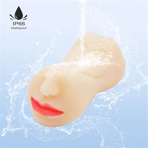 In Tight Mouth Vaginal Anal Male Masturbator Realistic Silicone Anal Male Sex Pussy Toy Sex