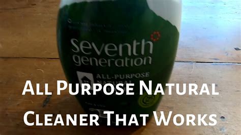 Seventh Generation All Purpose Cleaner YouTube