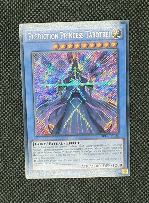 Prediction Princess Tarotrei Drl2 En035 Secret Rare 1st Edition