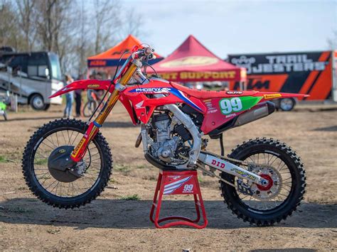 Factory Off Road Racebikescody Barnes Honda Crf R Dirt Rider