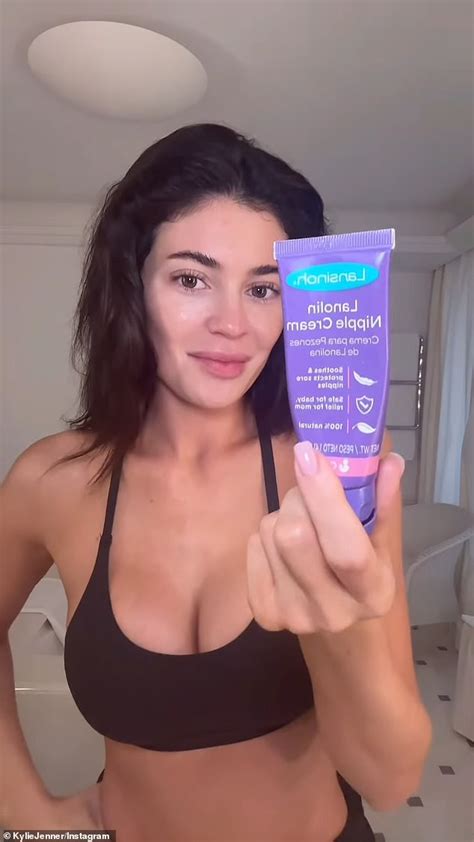 Kylie Jenner Revela Su Sorprendente Uso De La Crema Para Pezones