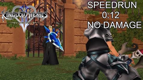 Ps Kingdom Hearts Ii Final Mix Critical Mode Data Vexen Speedrun