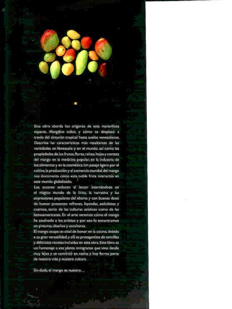 El budare del Cega Todo sobre el mango Reseña de libro