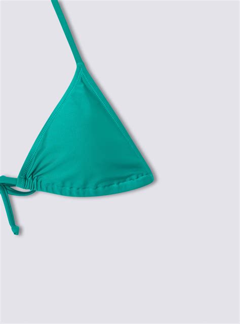 Reggiseno Bikini Laccetti Multiway Verde Smeraldo Acquista Online Terranova